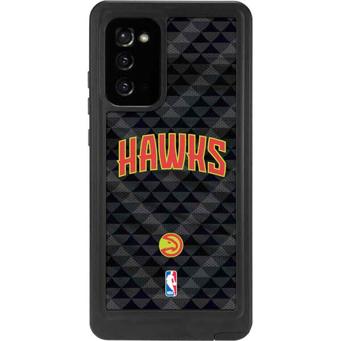 NBA Atlanta Hawks Team Jersey Galaxy Note20 5G Waterproof Case