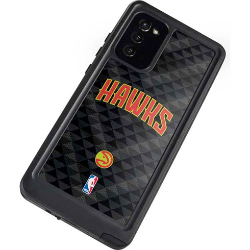NBA Atlanta Hawks Team Jersey Galaxy Note20 5G Waterproof Case