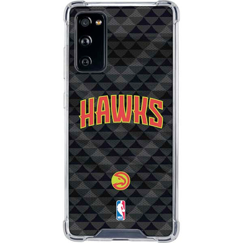 NBA Atlanta Hawks Team Jersey Galaxy S20 FE Clear Case