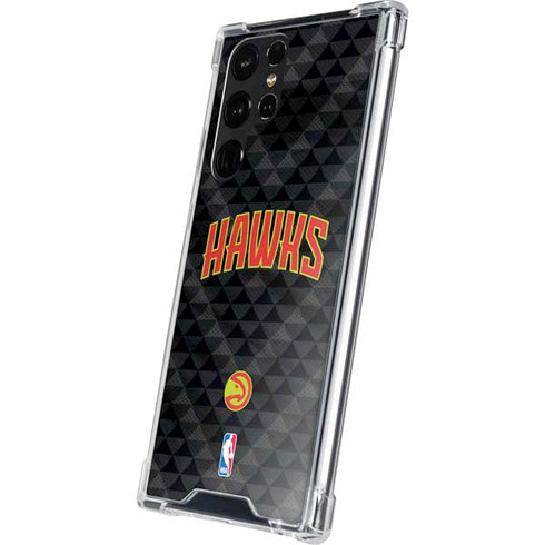 NBA Atlanta Hawks Team Jersey Galaxy S22 Ultra Clear Case