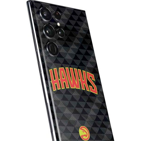 NBA Atlanta Hawks Team Jersey Galaxy S22 Ultra Skin