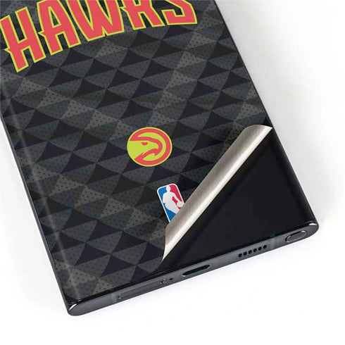 NBA Atlanta Hawks Team Jersey Galaxy S22 Ultra Skin
