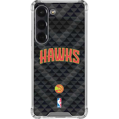 NBA Atlanta Hawks Team Jersey Galaxy S23 Clear Case