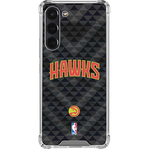 NBA Atlanta Hawks Team Jersey Galaxy S23 Plus Clear Case