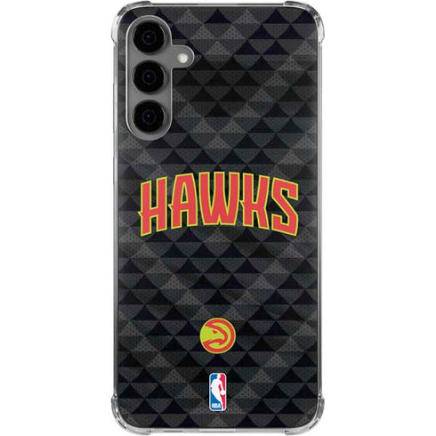 NBA Atlanta Hawks Team Jersey Galaxy S24 Plus Clear Case