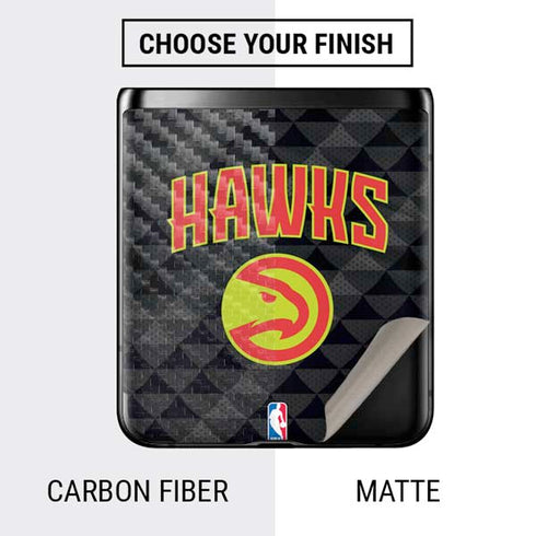 NBA Atlanta Hawks Team Jersey Galaxy Z Flip Skin