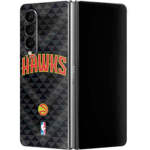 NBA Atlanta Hawks Team Jersey Galaxy Z Fold4 5G Skin