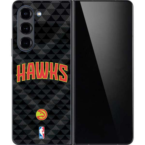 NBA Atlanta Hawks Team Jersey Galaxy Z Fold5 5G Skin