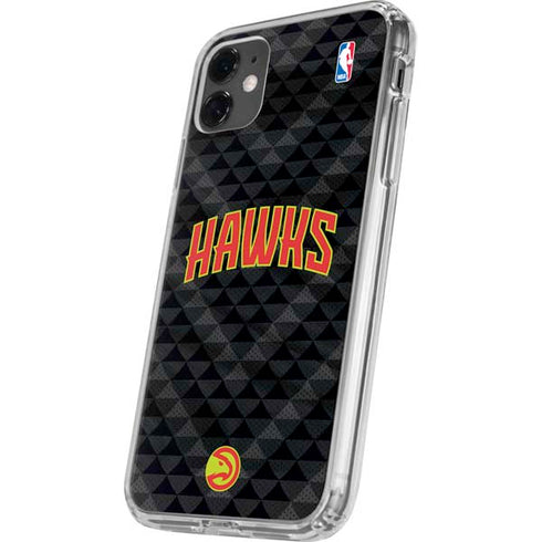 NBA Atlanta Hawks Team Jersey iPhone 11 Clear Case