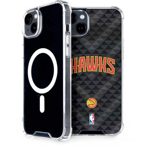 NBA Atlanta Hawks Team Jersey iPhone 15 MagSafe Case