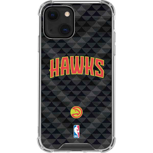 NBA Atlanta Hawks Team Jersey iPhone 14 Plus Clear Case