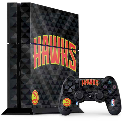 NBA Atlanta Hawks Team Jersey PS4 Console and Controller Bundle Skin