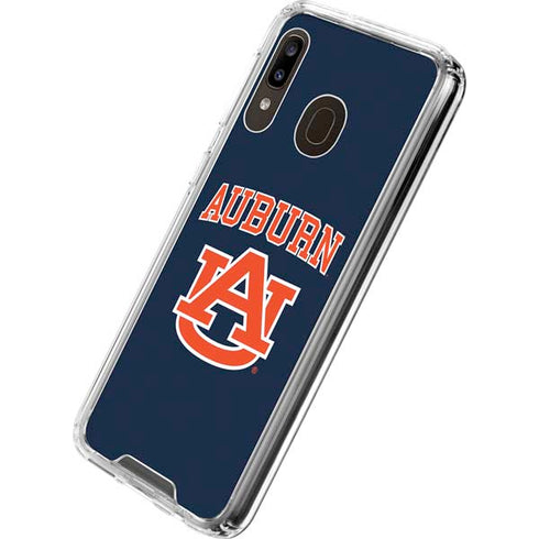 Auburn University AU Galaxy A30 Clear Case