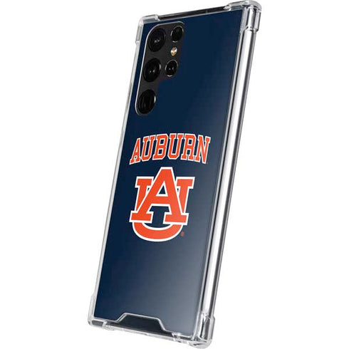 Auburn University AU Galaxy S22 Ultra Clear Case