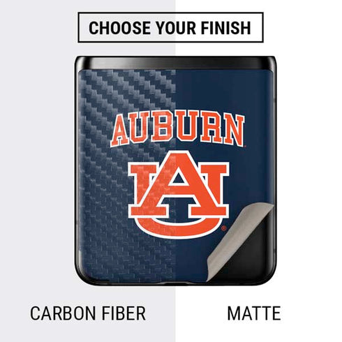 Auburn University AU Galaxy Z Flip Skin