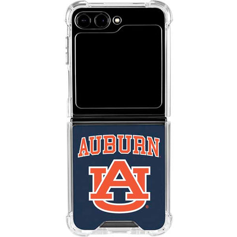 Auburn University AU Galaxy Z Flip5 5G Clear Case