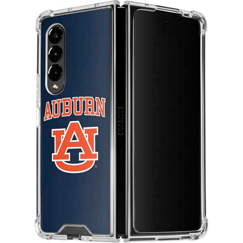 Auburn University AU Galaxy Z Fold4 5G Clear Case