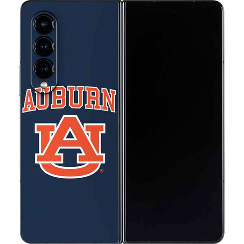 Auburn University AU Galaxy Z Fold4 5G Skin