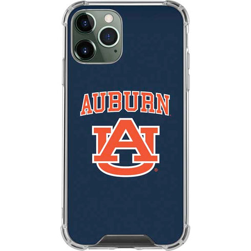 Auburn University AU iPhone 11 Pro Max Clear Case
