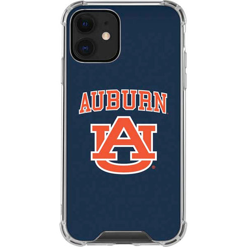Auburn University AU iPhone 12 Clear Case