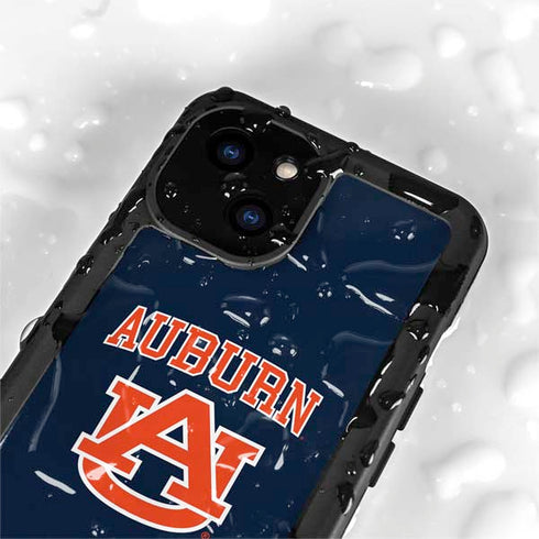 Auburn University AU iPhone 13 Mini Waterproof Case