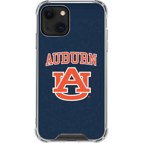 Auburn University AU iPhone 14 Plus Clear Case