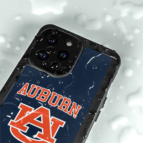 Auburn University AU iPhone 14 Pro Max Waterproof Case