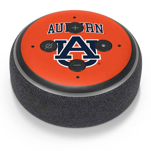 Auburn University AU Orange Amazon Echo Dot Skin