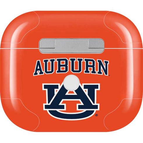 Auburn University AU Orange Apple AirPods (3rd Gen 2021) Skin