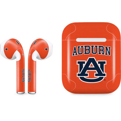 Auburn University AU Orange Apple AirPods Skin