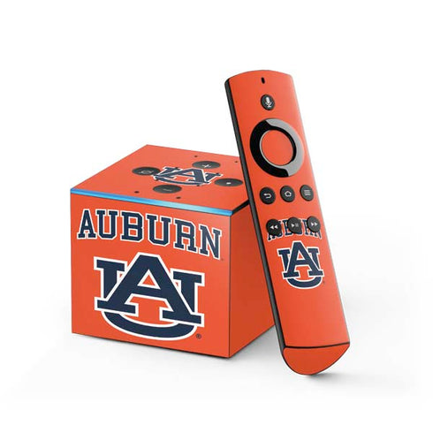 Auburn University AU Orange Fire TV Cube Skin