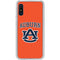 Auburn University AU Orange Galaxy A10e Clear Case