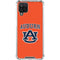 Auburn University AU Orange Galaxy A12 Clear Case