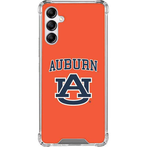 Auburn University AU Orange Galaxy A14 5G Clear Case
