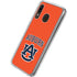 Auburn University AU Orange Galaxy A20 Clear Case