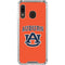 Auburn University AU Orange Galaxy A30 Clear Case