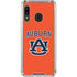 Auburn University AU Orange Galaxy A30 Clear Case