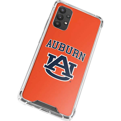 Auburn University AU Orange Galaxy A32 5G Clear Case
