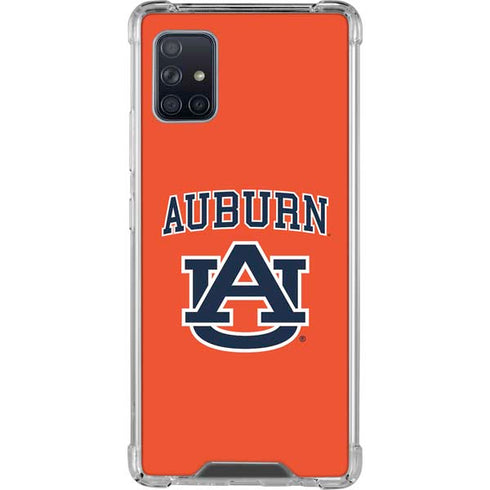 Auburn University AU Orange Galaxy A51 5G Clear Case
