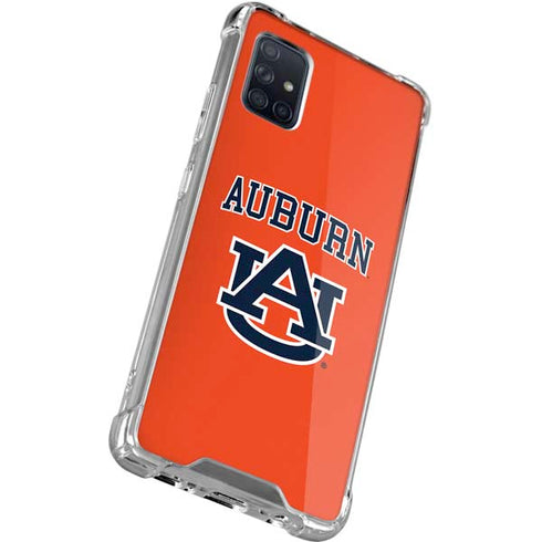 Auburn University AU Orange Galaxy A51 5G Clear Case