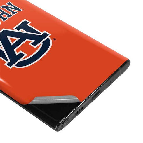 Auburn University AU Orange Galaxy Note 10 Plus Skin