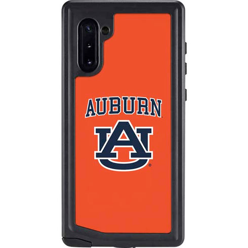 Auburn University AU Orange Galaxy Note 10 Waterproof Case