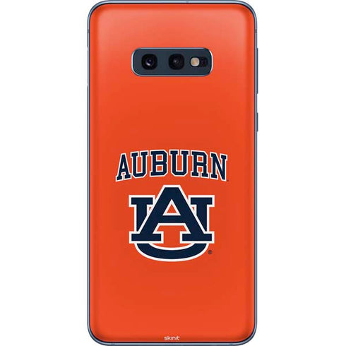 Auburn University AU Orange Galaxy S10e Skin