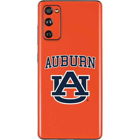 Auburn University AU Orange Galaxy S20 Fan Edition Skin