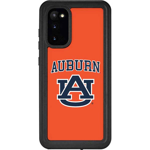 Auburn University AU Orange Galaxy S20 Waterproof Case