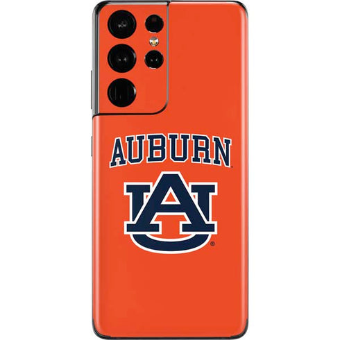 Auburn University AU Orange Galaxy S21 Ultra 5G Skin