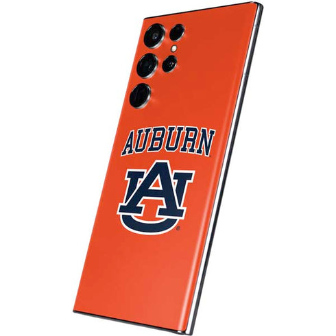 Auburn University AU Orange Galaxy S22 Ultra Skin