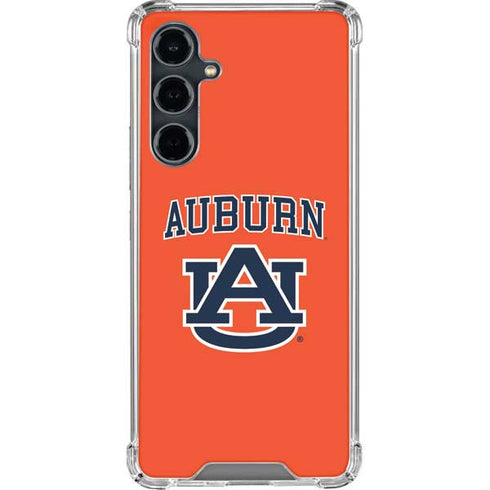 Auburn University AU Orange Galaxy S23 FE Clear Case
