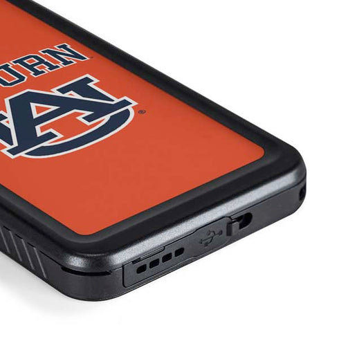 Auburn University AU Orange Galaxy S23 Plus Waterproof Case