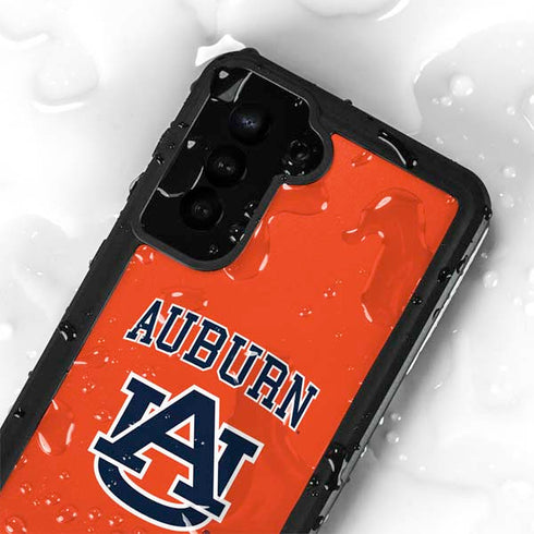 Auburn University AU Orange Galaxy S23 Plus Waterproof Case